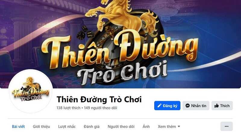 Liên hệ nhân viên Thiên Đường Trò Chơi qua kênh Social Media