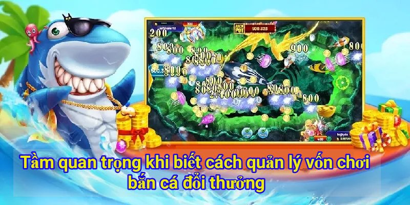 Tầm quan trọng của việc quản lý vốn khi chơi bắn cá đổi thưởng