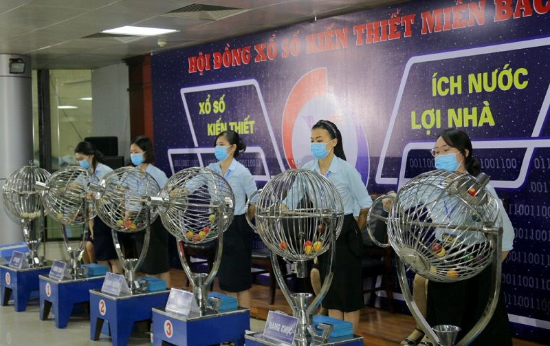 Người chơi cần đoán trùng khớp các con số theo kết quả quay thưởng