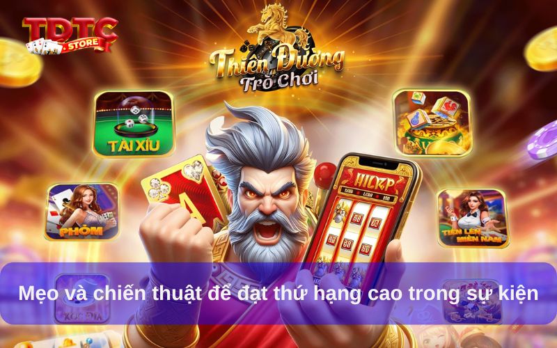 Mẹo và chiến thuật để đạt thứ hạng cao trong sự kiện